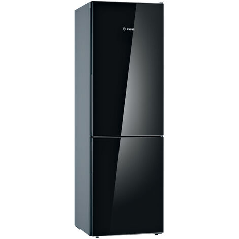 Réfrigérateur combiné 60cm 308l lowfrost noir - Bosch - kgv36vbeas - noir