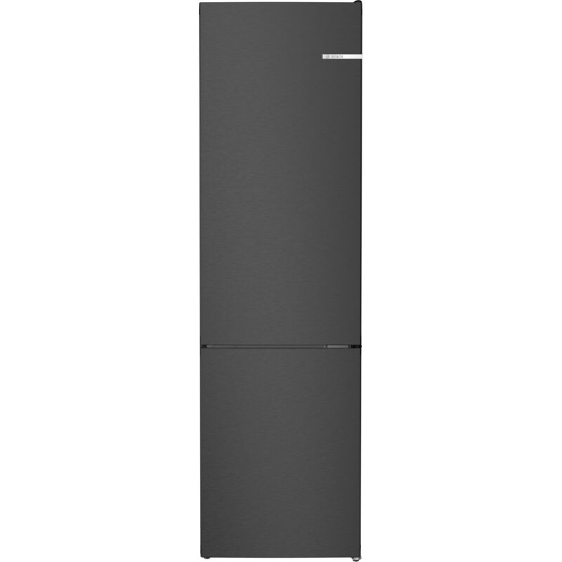 Bosch KGN392XCF Serie 4 Kühl- und Gefrierkombination (C, 363 l, 2030 mm hoch, Standgerät, No Frost (verminderte Eisbildung), Black inox-antifingerprint)