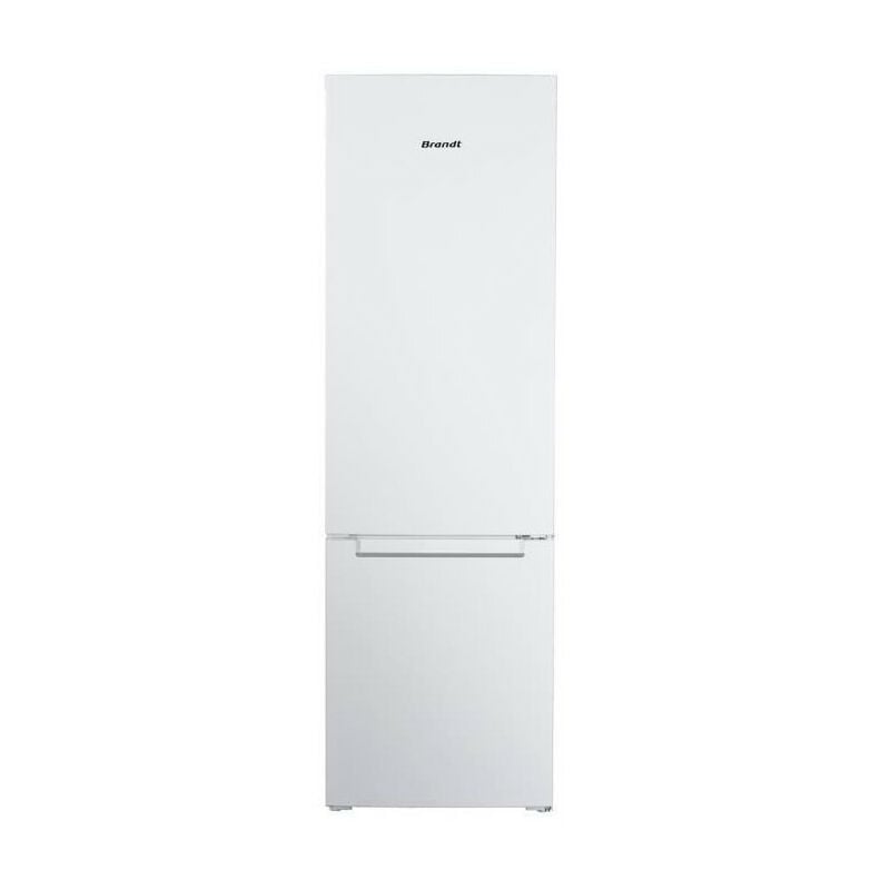 Brandt - Réfrigérateur combiné BC8027EW - 2 portes - 262L - L55 cm - Blanc