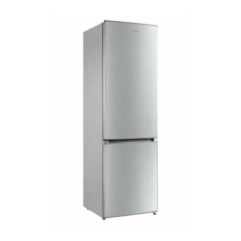 Brandt - Réfrigérateur combiné BC8511ES - 2 portes - 270L - L54 cm - Silver
