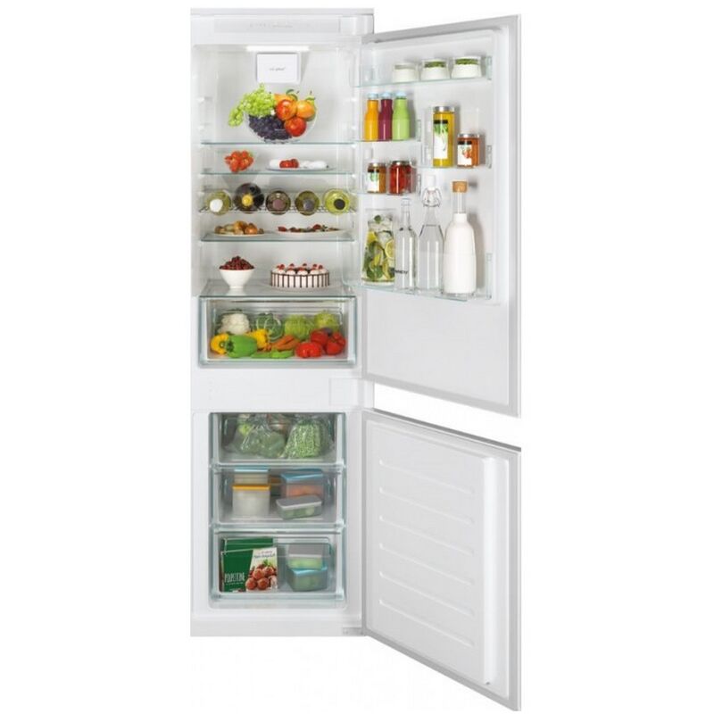 Candy - Réfrigérateur combiné intégrable à glissières 263l CRFL4518FWF