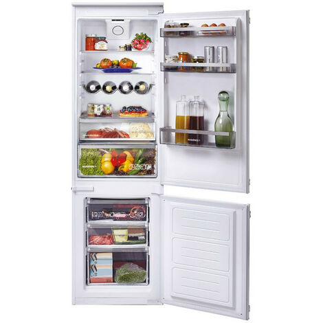 Réfrigérateur combiné intégrable à glissière 54cm 250l - Rosieres - rbbs100n - blanc