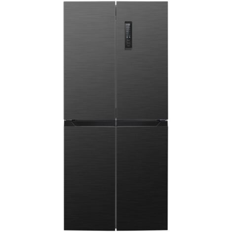 Réfrigérateur congélateur 362L Total No Frost – MultiAirflow pour circulation optimale – 39 dB – KG7358NOIR – Bomann