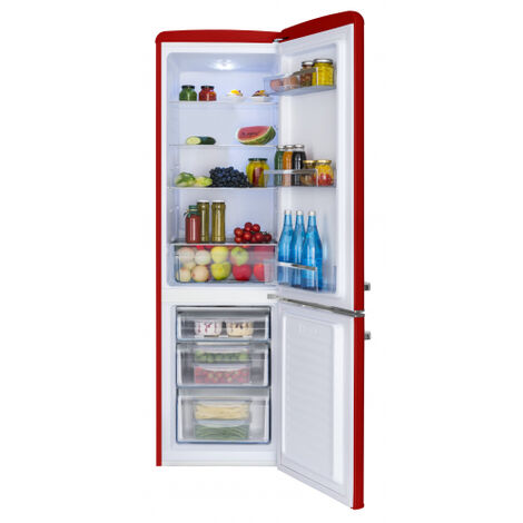 Réfrigérateur congélateur bas 244L – Classe E – 40 dB – Système de refroidissement statique – 3 tiroirs congélation – 4 étoiles – Amica - AR8242R
