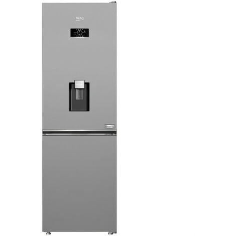 Refrigerateur - Frigo congélateur bas - CONTINENTAL EDISON - 325L - Total  No Frost - distributeur d'eau- Noir