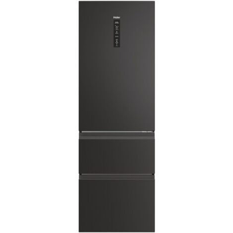 Réfrigérateur congélateur Haier HTW5618DNPT 360 L Noir No Frost