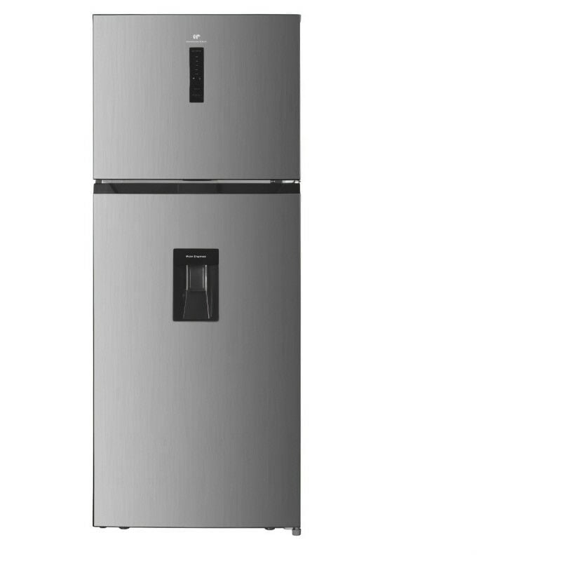 Continental Edison - Réfrigérateur congélateur haut 413L - Total No Frost - inox - L70 cm x h 178 cm