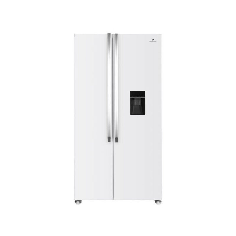 Continental Edison - Refrigerateur - Frigo américain CERA532NFW - 4 portes - 532L - L90 cm xH177 cm - Blanc