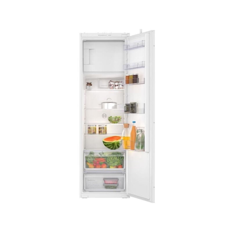 Refrigerateur - Frigo Bosch SER2 - KIL82NSE0 - 1 porte - Intégrable - 280 l (246 l + 34 l) - H177,2 x L54,1 x P54,8 cm