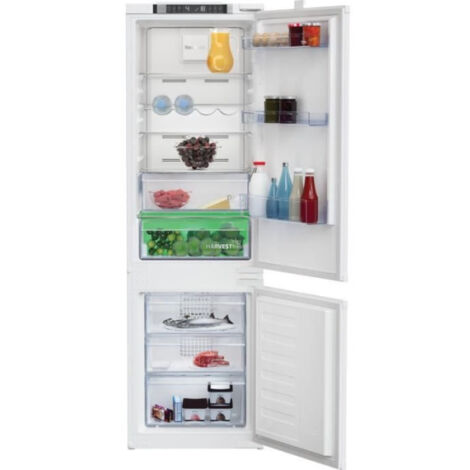 Refrigerateur - Frigo  combiné - BEKO - 2 portes - Intégrable - 254 L (185 L + 69 L) - Froid ventilé - Classe E