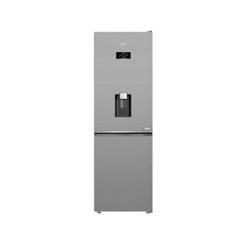 Refrigerateur - Frigo combiné congélateur en bas - BEKO - B3RCNE364HDS - Froid ventilé - Classe E - 316 L - 186,5 x 59,5 x 66,3 cm