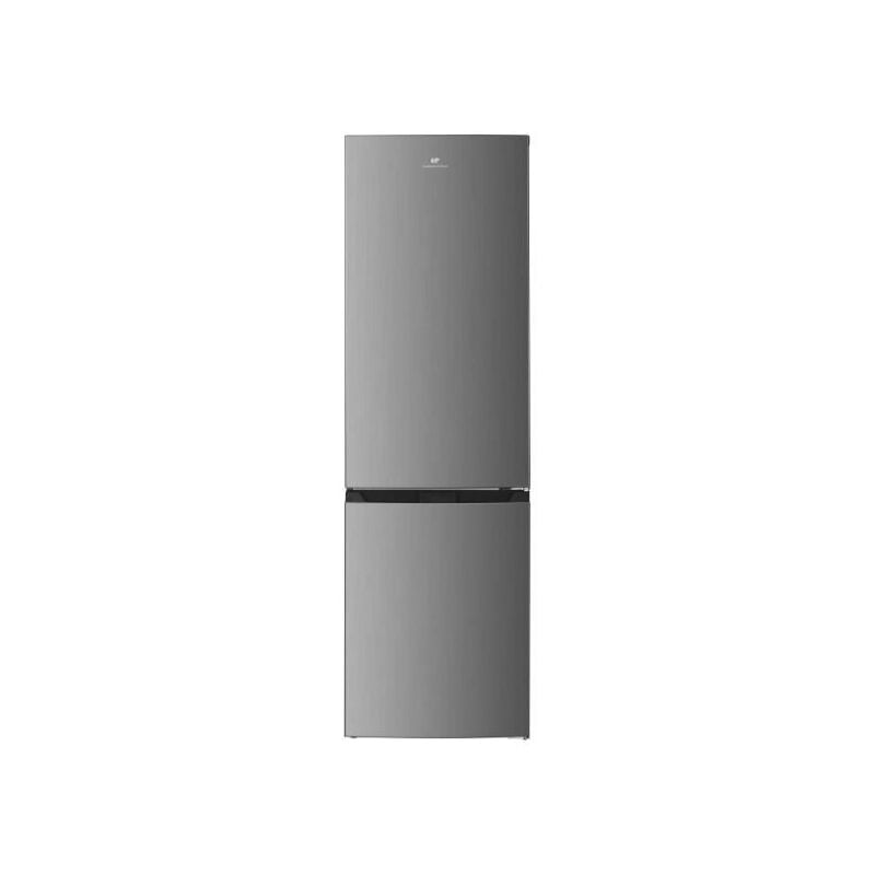 Refrigerateur - Frigo congélateur bas CONTINENTAL EDISON CEFC251NFS - Sans givre (congélateur et réfrigérateur) - 253L - Classe E