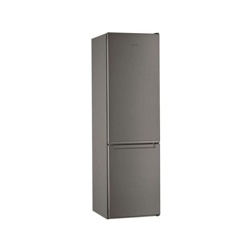 Whirlpool - Refrigerateur - Frigo congélateur bas W5921EOX2 - 372 l (261L +111 l) - Froid statique - L59,5 cm x h 201,1 cm - Optic in