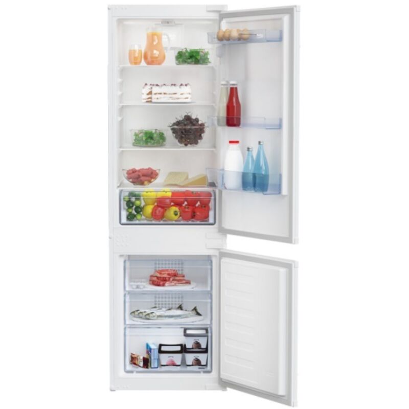 Refrigérateur combiné encastrable à glissière 271l - Beko - BCSA285K4SFN