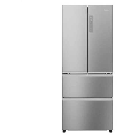 Réfrigérateur multi-portes - HAIER - HFR3718ENMM - Classe E - 402 L (262 + 140) - 37 dB - Gris