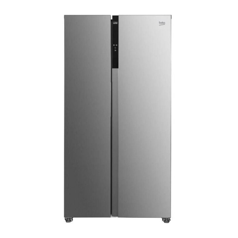 Beko - Réfrigérateur Side by Side GNO5323XPN - Froid ventilé - Classe d - 532 l - 177 x 91 x 67 cm - Inox