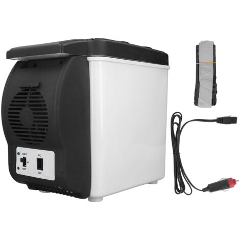 Réfrigérateur voiture 12V 6L portable multifonction silencieux pour aliments