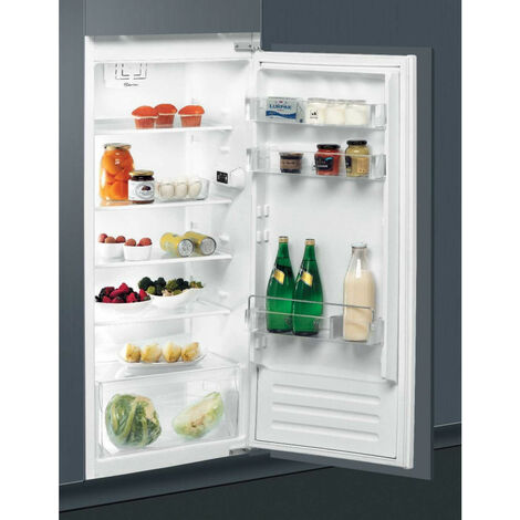 Réfrigérateurs 1 porte 209L Froid Brassé WHIRLPOOL INTEGRABLE 54cm F, ARG7531 - Blanc