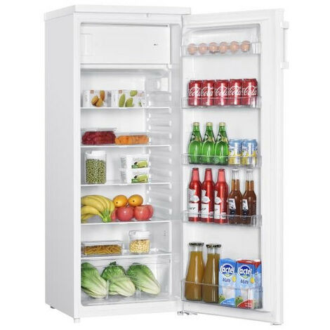 Réfrigérateurs 1 porte 218L Froid Statique BRANDT 55cm F, BFS4354SW - Blanc