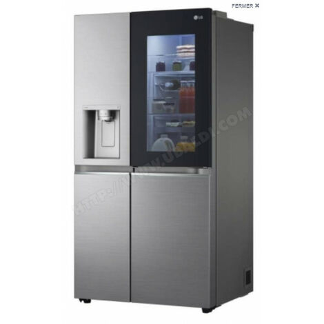 Réfrigérateurs multi-portes 635L Froid Total no frost LG 91.3cm E, GSXV90PZAE - Inox