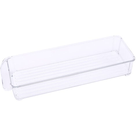 MXTIMWAN Lot de 7 Organiseur Frigo Cusine, Boîte de Bac Rangement Frigo  Transparent avec Poignée, Organisateur Frigo De Placards Empilable avec