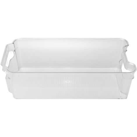 Refrigerator Storage Container PET Large Capacity Visual Design Safe Harmless Food Storage BoxSmall
