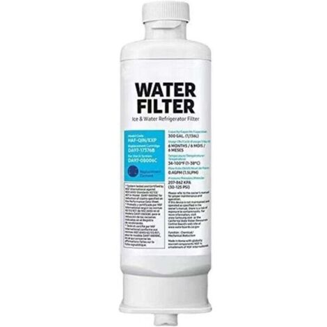 Refrigerator Water Filter, ABS DA97 17376B Leak-Proof Replacement Filter, Universal Household Refrigerator Water Filter MUMU