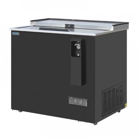 Refroidisseur à bouteilles 279 Litres en acier peint en noir, 160 W, 220 V - MONO