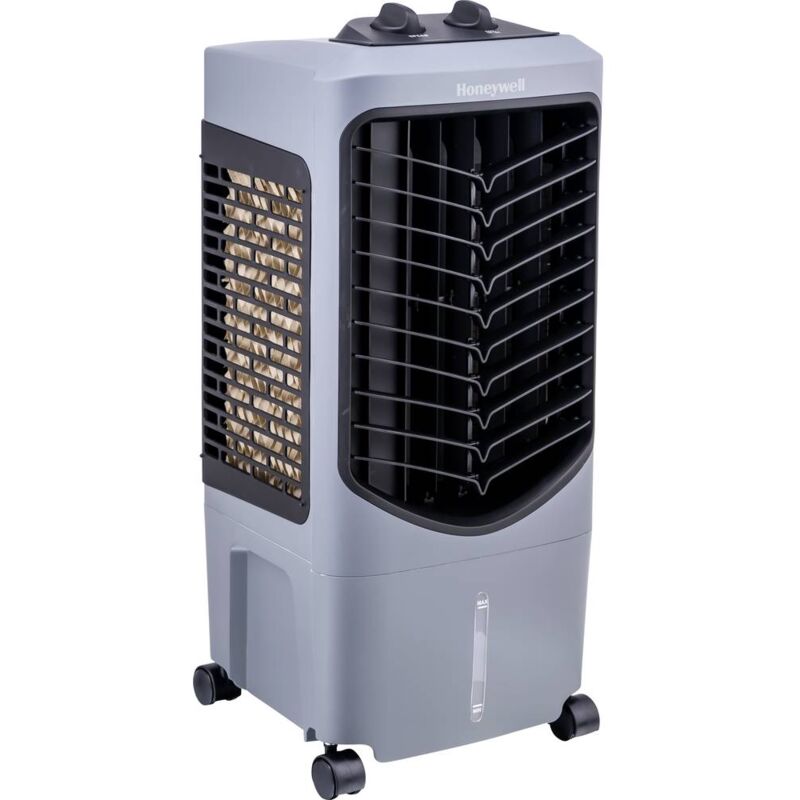 Honeywell Home - Honeywell TC09PM Refroidisseur d'air 55 w (l x l x h) 300 x 280 x 660 mm gris-noir avec humidificateur d'air