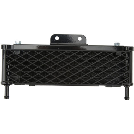 Refroidisseur d'huile de moteur de moto grille polygonale en aluminium forte résistance adaptée pour voiture tout-terrain véhicule ATV 50cc-250cc moteur.