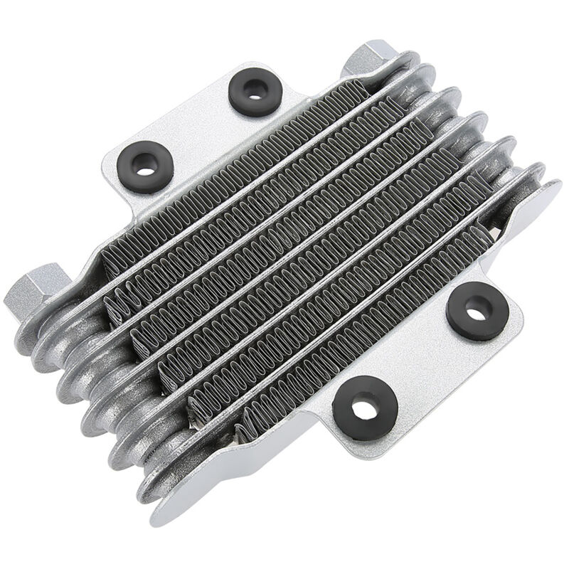 Rapanda - Refroidisseur d'huile de radiateur d'huile en alliage d'aluminium modifié pour moto M12 1.25mm interface débit de 85 ml adapté pour