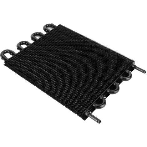 Refroidisseur d'huile de transmission universel OC-1405, 8 rangées, 26 000 lbs GVW, pièces moteur aluminium avec tube
