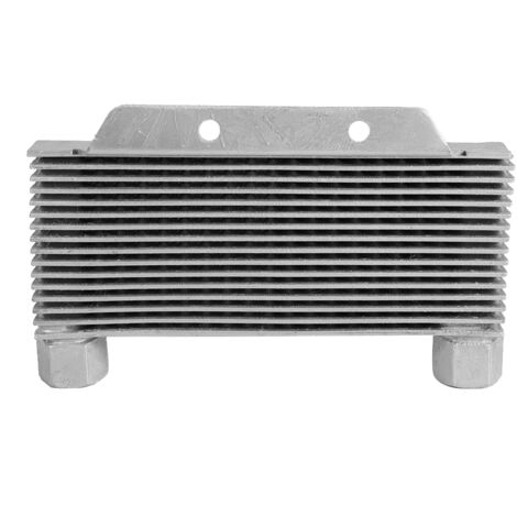Refroidisseur d'huile moteur aluminium 15 rangs pour moto