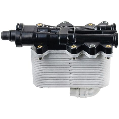 Refroidisseur d'huile moteur en aluminium neuf 17217803830 17212249465 17217800479 Compatible avec les BMW Série 5, 6 et 7 E61, E60 et X3