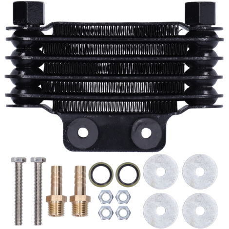 Refroidisseur d'huile moteur, radiateur de refroidissement d'huile professionnel universel pour Dirt Bike pour motos 125-250CC pour ATV.