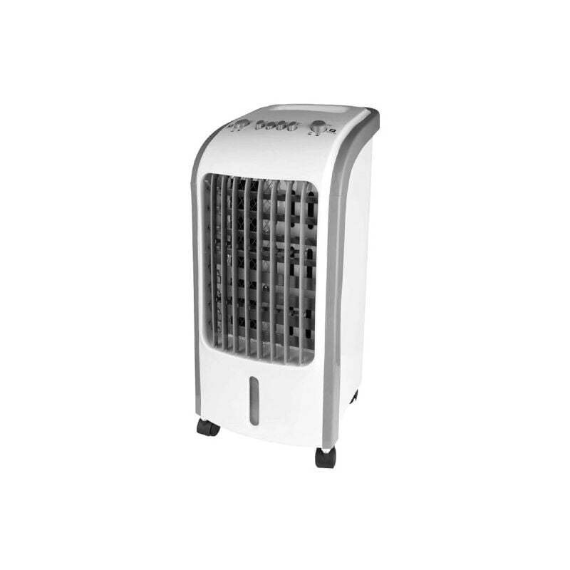 Glacière à évaporation blizzard white 80w 3vel 4litres oscillante.portable avec accumulateur de froid 57x26x24cm