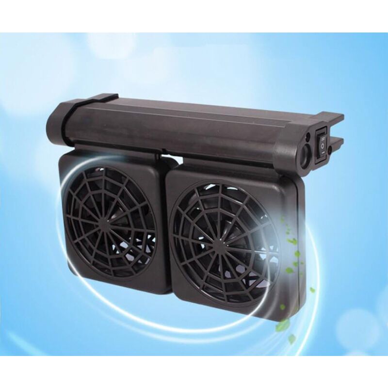 Refroidisseurs d'aquarium ventilateur réglable par eau double flux pour aquarium marin intérieur - Accessoires pour aquariums - ventilateur de