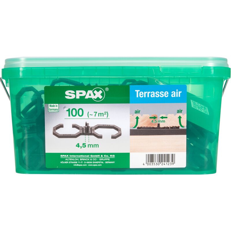 

Refuerzo de estar Aire HKB El 4,5 mm - 100 pcs - Spax