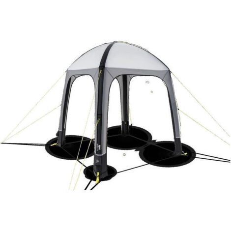 Refugio inflable - KAMPA - AIR Shelter 200 - 2 x 2 m - Gris y negro