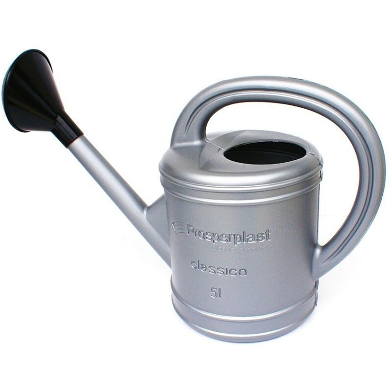 

Regadera de jardin 5L Prosperplast Classico en color plata