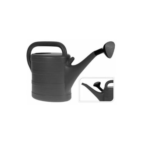 Regadera negra con cabeza de spray 11l