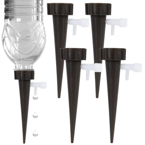 Regadera para plantas en botella 4 uds.