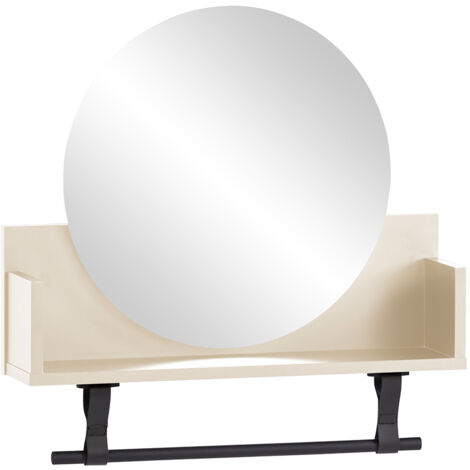 Regal mit Spiegel beige LORCA-80
