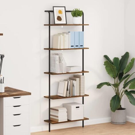 Regal Räuchereiche 60 x 24 x 168 cm Holzwerkstoff vidaXL