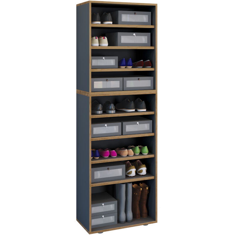 Vcm Regal Schuhschrank Schuhregal Salia B60