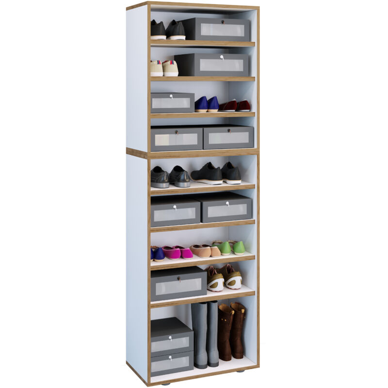 Vcm Regal Schuhschrank Schuhregal Salia B60