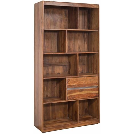 Regal Sheesham 102x40x205 noble unique lackiert SYDNEY 124