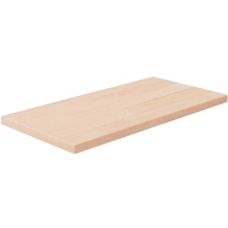 Regalboden 40x20x1,5 cm Unbehandeltes Massivholz Eiche vidaXL