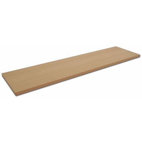 Regalboden buche 120 x 20 x 1,6 cm Melaminbeschichtet Regalböden