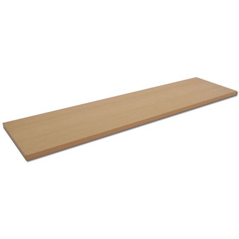 Regalboden buche 80 x 20 x 1,6 cm Melaminbeschichtet Regalböden